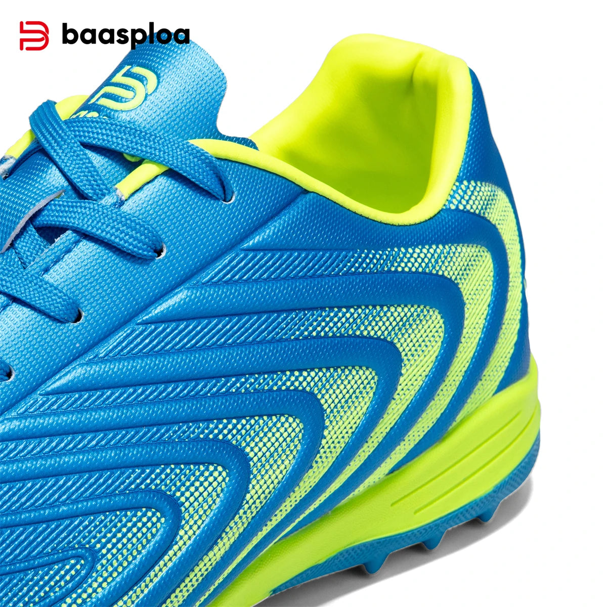 Baasploa Men Professional Soccer Shoes Outdoor Anti-Slip Training Sport Shoes Male Light Leather Football Boots Chuteira Campo