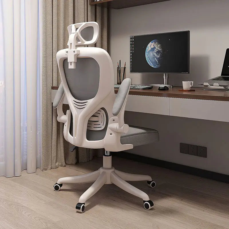 Ergonomic Mesh Computer Chair Adjustable Office Chair with Armrests, Rotatable Swivel Gaming Chair, Comfortable Lift Chair for Home Study & Office