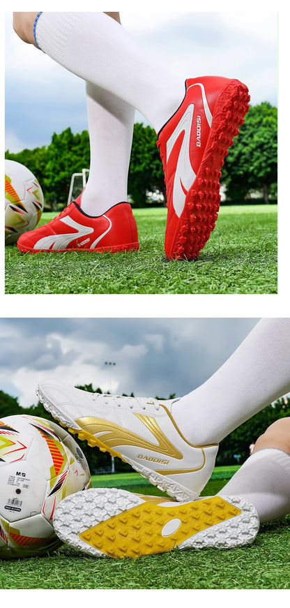 New Professional Men Soccer Shoes Adult Football Sneakers Indoor Futsal Ultralight Non-Slip Sport Wear-Resistant Footboot Boots