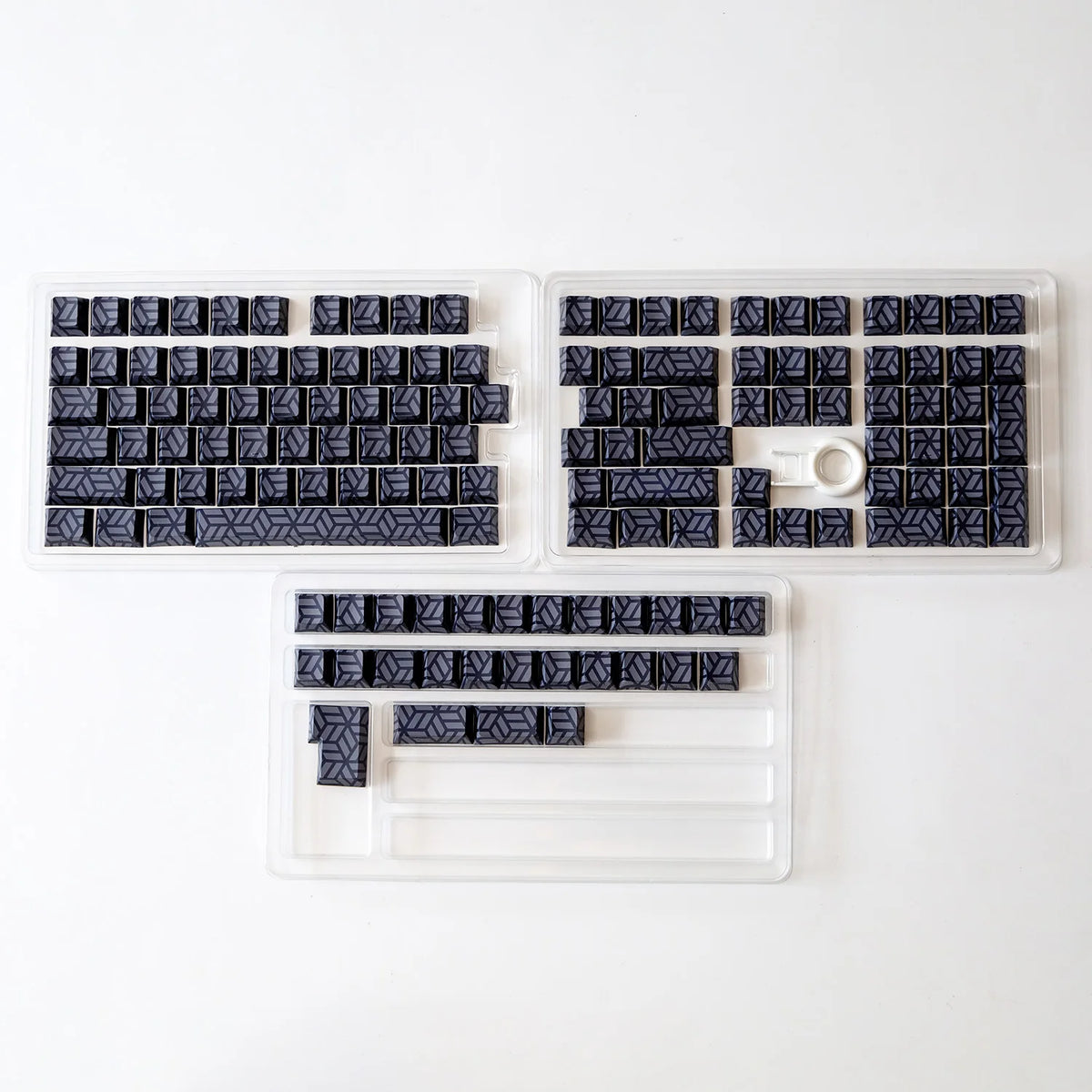 KYOMOT 135 Keys PBT Side Print Keycap Double Shot Cherry Profile Shine Through Keycaps for MX Switch Games Mechanical Keyboard