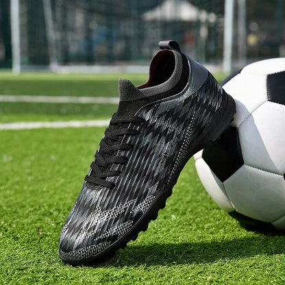 New Men High-quality Soccer Shoes Cleats Match Indoor Hot-selling Outdoor Football Boots Grass High-top Futsal Non-Slip Sneakers
