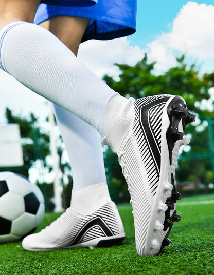 New Men Professional Soccer Shoes Non-slip Football Boots Unisex Breathable Futsal Sports New Cleats Drop Shipping Ultralight