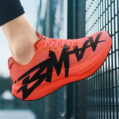 Men's Running Shoes Outdoor Mesh Luxury shoes Couple Off-road Sneakers Cushioning Breathable Trainer Shoes Race Non-Slip Fashion