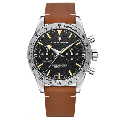2026 New PAGANI DESIGN Retro Mens Watches Moon Quartz Watch For Men Speed Sports Chronograph AR Sapphire VK64 Clock Reloj Hombre