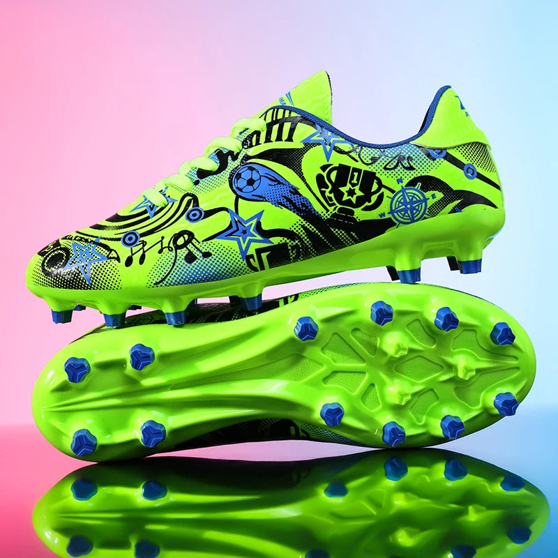 New Men Soccer Shoes Boys Original Football Shoes TF/AG Indoor Professional Football Field Boots Society Cleats Sneaker Non Slip