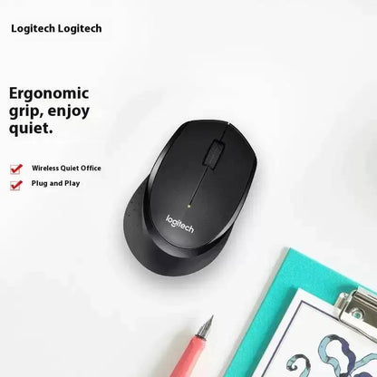 Logitech M330 Professional Office Mouse, Compact, Quiet, Convenient to Carry, Comfortable to Touch, Specifically Designed