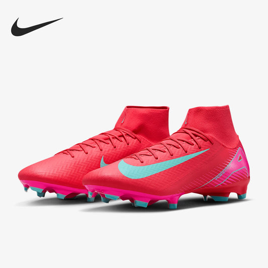 Originální pánská středně vysoká tréninková fotbalová obuv Nike s tlumením a odolnou konstrukcí FQ1456-800