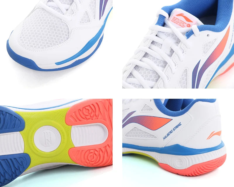 Li-Ning Unisex HALBERD STRIKE Badminton Shoes Breathable Comfortable LiNing Men Women Training Sneakers AYTV021
