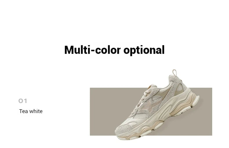 Xtep Chinoiserie Casual Shoes Female 2025 Spring Increase Thick Sole Sports Shoes Outdoor Vintage Fashion Sneakers 875118320006