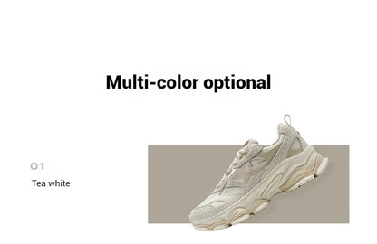 Xtep Chinoiserie Casual Shoes Female 2025 Spring Increase Thick Sole Sports Shoes Outdoor Vintage Fashion Sneakers 875118320006