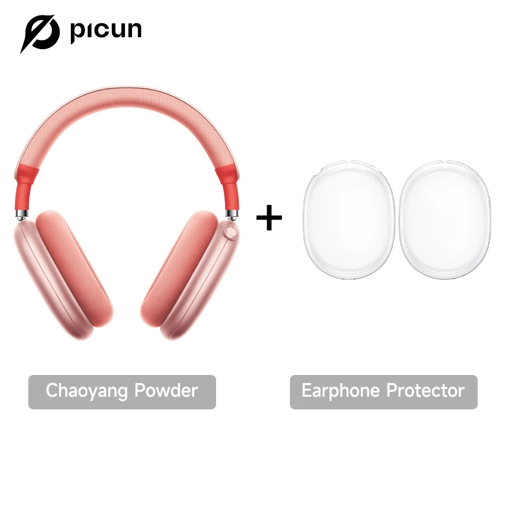 Picun F8 Pro ANC Wireless Headphones with 3D Spatial Audio, Bluetooth 5.4 Head Tracking, -52dB Noise Cancelling, HiFi Gaming Headset
