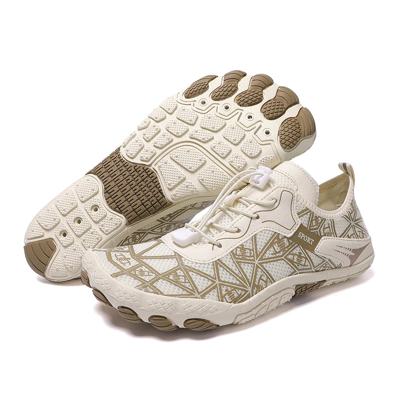 Men Wading Shoes Barefoot Quick-Drying Beach Shoes Outdoor Non-Slip Upstream Swimming Diving Shoes Women Water Sports Shoes
