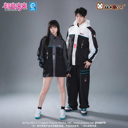 Moeyu Hatsune Miku Shoes for Women Men Vocaloid Cosplay Anime Man Sneakers Tennis Lace Up Sport Athletic Running Casual Shoes