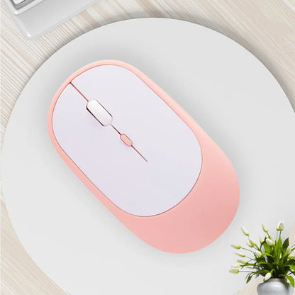 Ratón inalámbrico Lenovo USB recargable ergonómico con DPI ajustable, silencioso, 2.4G Bluetooth óptico, para gaming y oficina