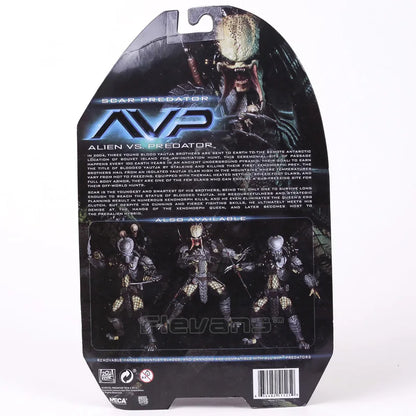 NECA AVP Alien vs. Predator Chopper Celtic Scar Predator 7" akční figurka s pohyblivými klouby, modelová hračka