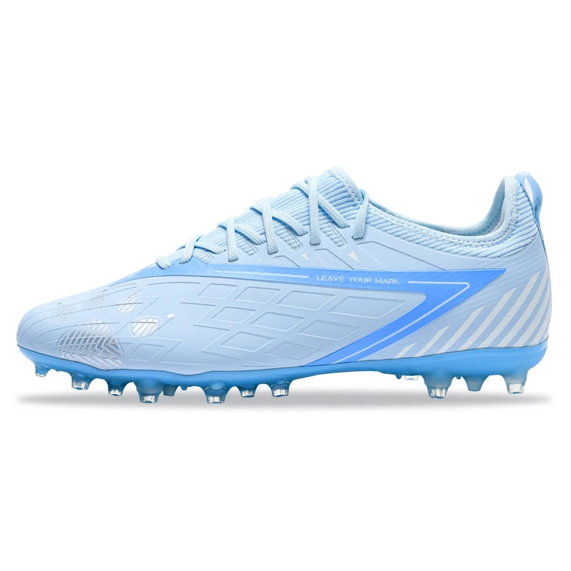Kelme Football Shoes Men's Glimpse Mg Adult Game Short Nail Football Shoes Professional Training Artificial Grass Sports Shoes
