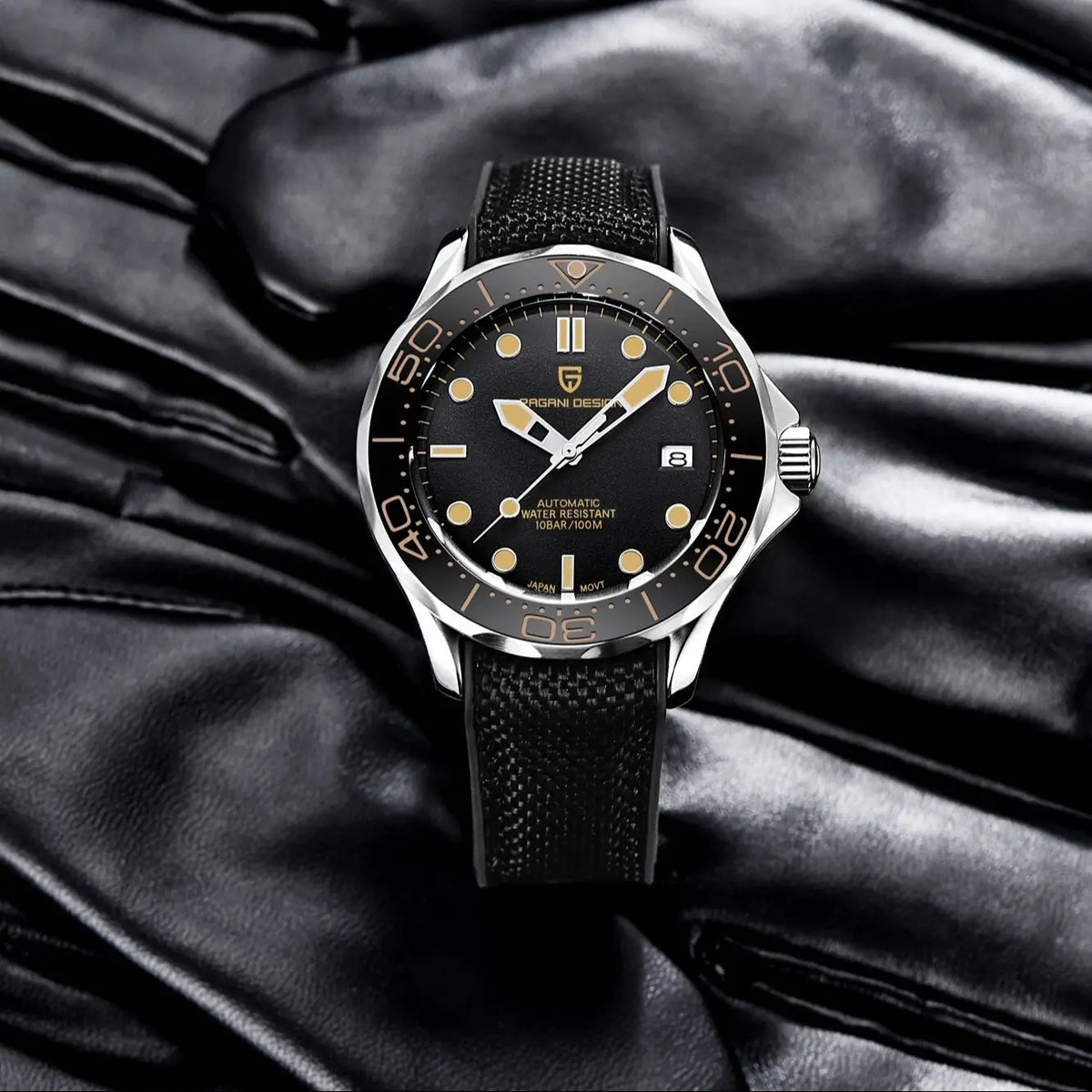PAGANI DESIGN Men Watches 2026 New 007 Retro Luxury Automatic Watch For Men Mechanical Wristwatch Men Stainless steel Waterproof
