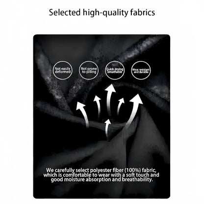 Fashionable Summer Men's Domineering Wolf Print Pattern Breathable Round Neck T-shirt Outdoor High Street Casual Top