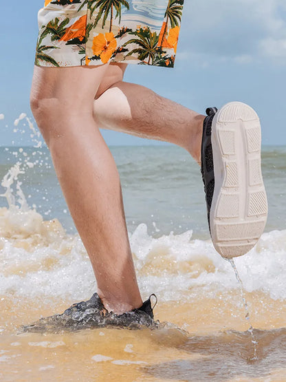 2026 Men Women Quick-Dry Wading Shoes Water Breathable AquaIn Upstream Antiskid Outdoor Sports Wearproof Beach Sneakers 39-46