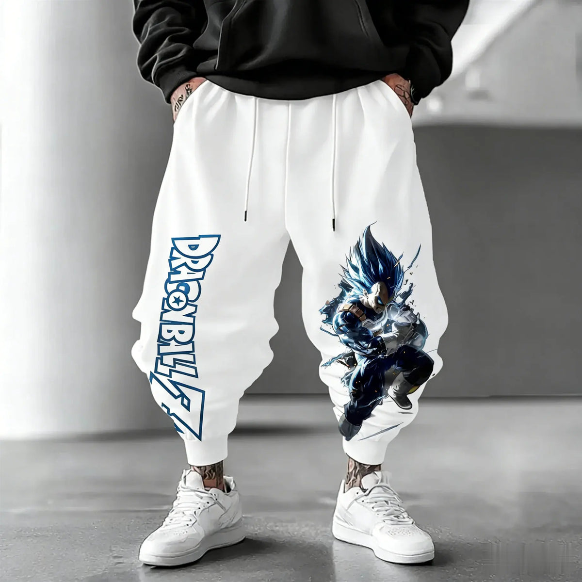 2026 Dragon Ball Vegeta Multi-color Leg Trousers Men's Women's Retro Trend Versatile Sports Jogging Fitness Outdoor Sports Wear