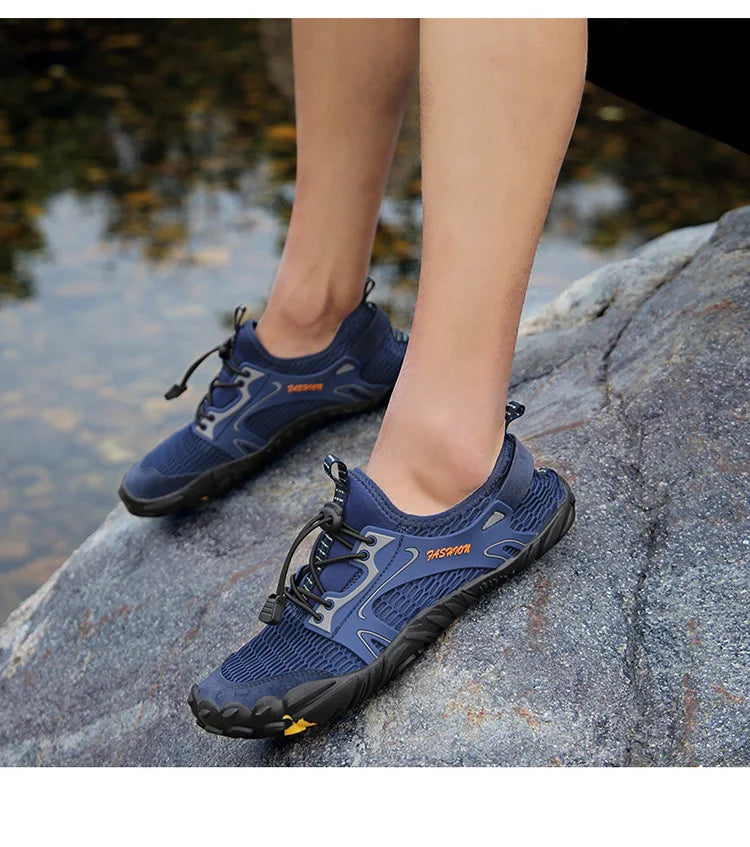 Water Shoes for Men Trekking Hiking Shoes Drainage Beach Aqua Shoe Quick Dry Swim Barefoot Sandal Diving Fishing Surfing Sneaker