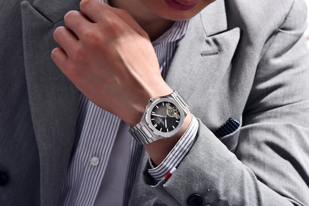 2026 New PAGANI DESIGN Skeleton Tourbillon Men's Watches Top Luxury Automatic Watch For Men Sporty elegant Mechanical Wristwatch