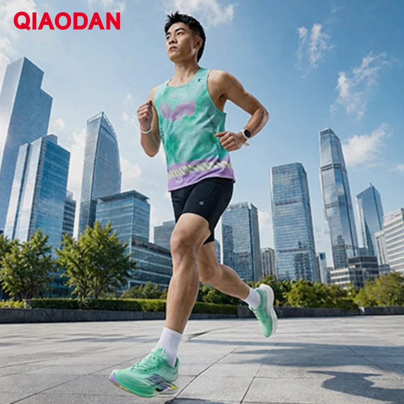 QIAODAN Feiying PB6.0 Carbon Plate Running Shoes Men Professional Marathon Racing Sneakers Lightweight Sports Shoes QDB023263299