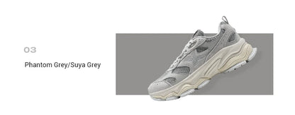 Xtep Chinoiserie Casual Shoes Female 2025 Spring Increase Thick Sole Sports Shoes Outdoor Vintage Fashion Sneakers 875118320006