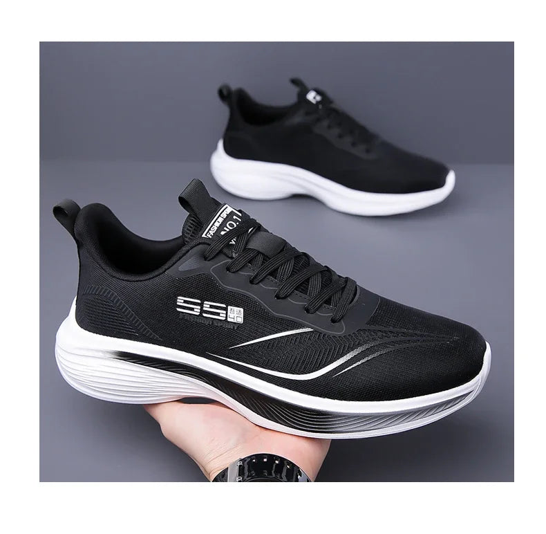 Pánské maratonské boty s karbonovou deskou, ležérní tenisky se vzduchovým odpružením, luxusní, pohodlné a lehké sportovní běžecké boty pro muže