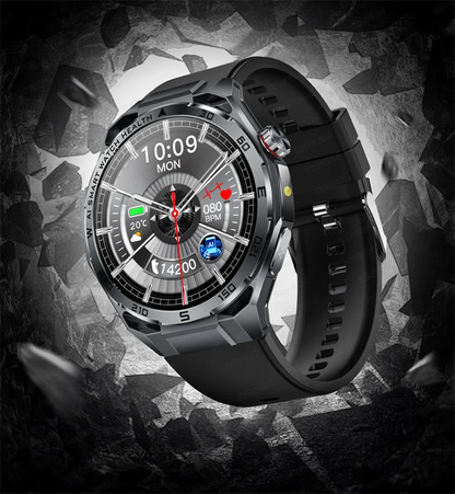 Smart Watch Men High-end Health Blood pressureblood oxygen lipids Uric acid Sapphire Smart watches Ai GPT Custom dial ECG 2026