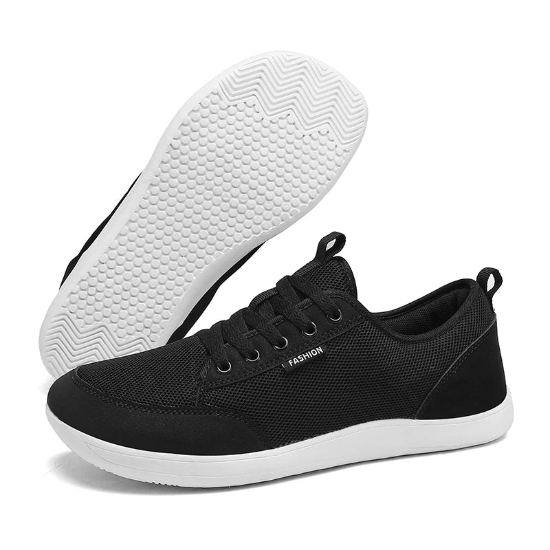 Wide Toe Barefoot Shoes for Men New Fashion Breathable Barefoot Sports Sneakers Outdoor Trail Running Minimalist Walking Shoes