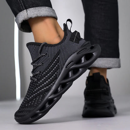 New Running Sneakers Newest Breathable Comfort For Women Low Top Large Size Men's Sports Increase Shoes Mesh Jogging Casual
