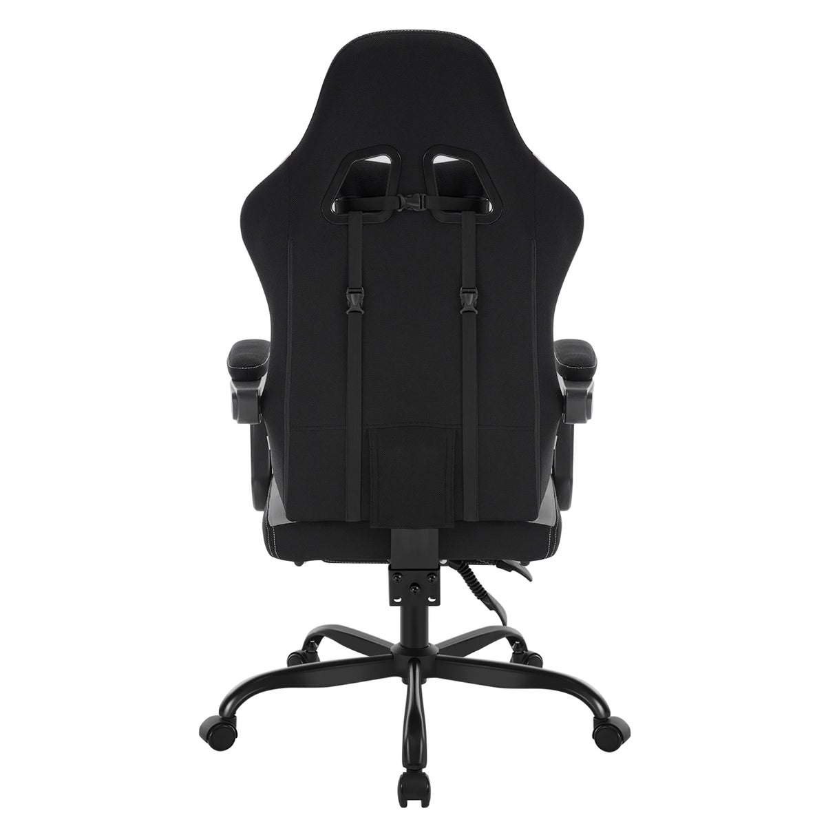 Cadeira de computador giratória WOLTU com função de massagem, cadeira de escritório ergonómica com almofada e apoio para os pés, cadeira gaming ajustável em altura