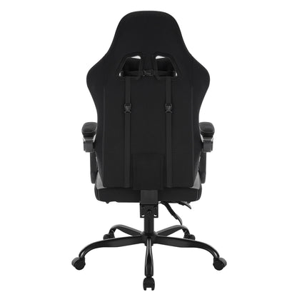 Cadeira de computador giratória WOLTU com função de massagem, cadeira de escritório ergonómica com almofada e apoio para os pés, cadeira gaming ajustável em altura