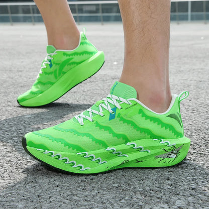 New Summer Original Mens and Womens Sports Shoes Lightweight Marathon Running Shoes Breathable Foot Protection Walking Shoes