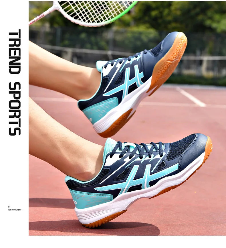 TaoBo New High Quality Men Badminton Shoes Size 36-45 Tennis Shoes Outdoor Sports Pro Handball Sneakers Men and Women