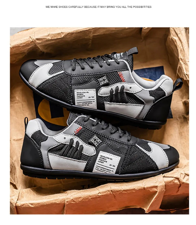 High Quality Shoes for Men Summer New Mesh Breathable Youth Leisure Running Sneakers Walking Men Shoes Light Sneakers Zapatillas
