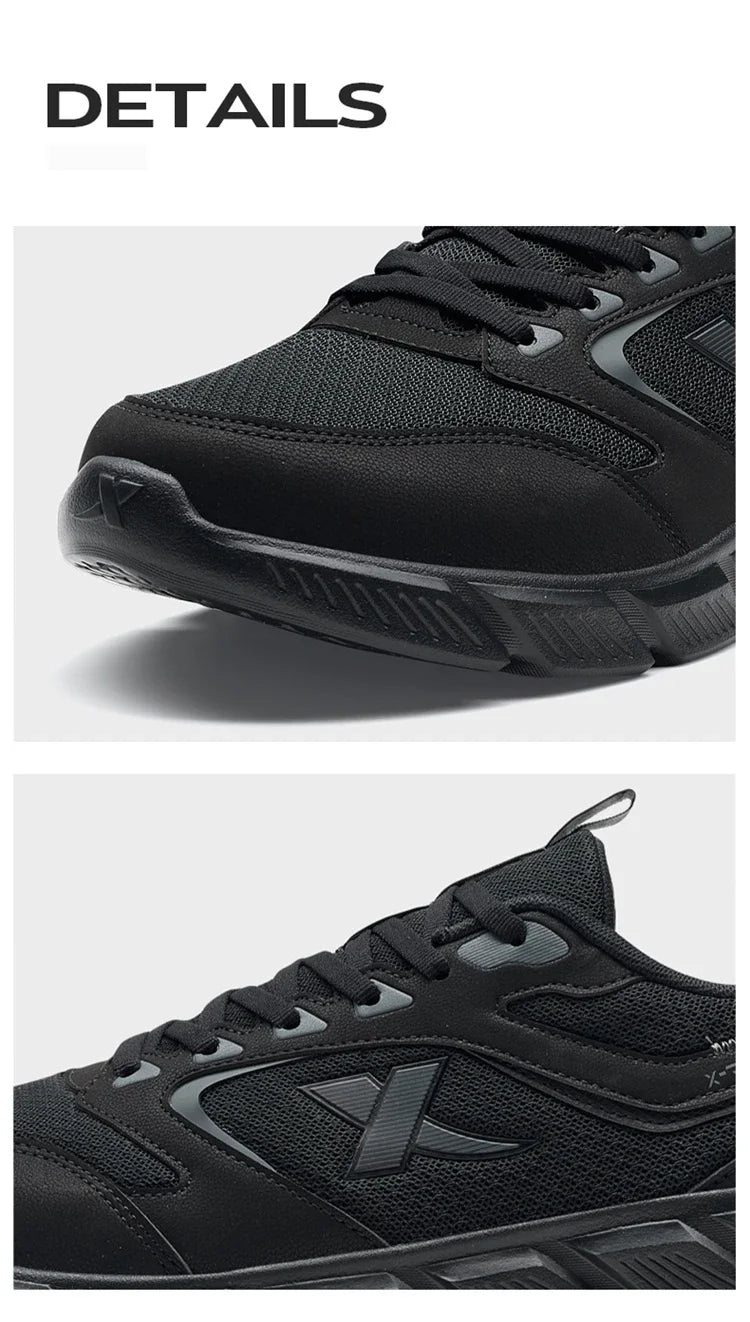 Xtep Running Shoes Men's Summer Mesh Breathable Wear-resistant Sports Lightweight Youth Casual Cushioning Shoes 875219110065