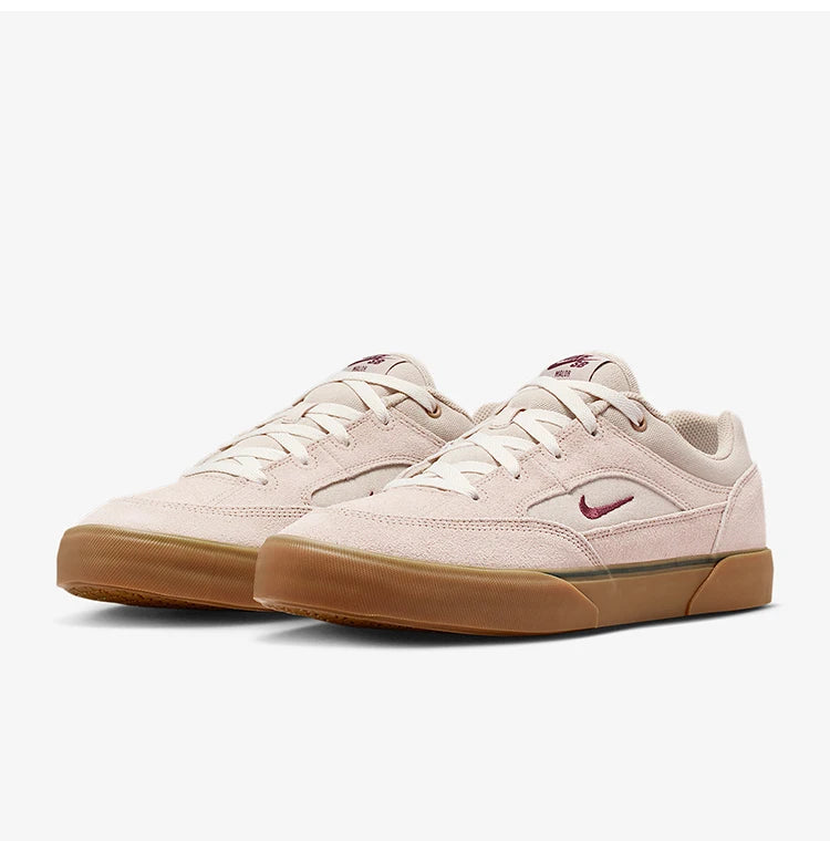 Nike Authentic SB Malor Men's Low-Top Lace-Up Wear-Resistant Sports Sneakers FV6064-100