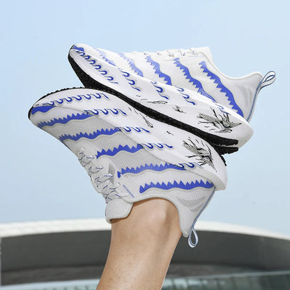 New Summer Original Mens and Womens Sports Shoes Lightweight Marathon Running Shoes Breathable Foot Protection Walking Shoes