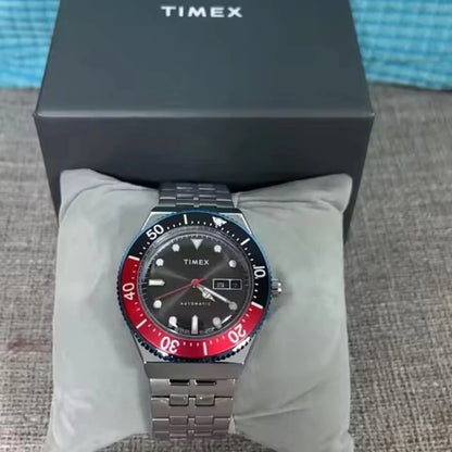 NEW TIMEX Fully Automatic Men's Watch High Beauty Luxury Leisure Multi functional Watch with Calendar and Steel Strip Watch