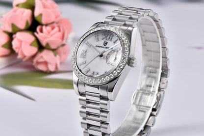 PAGANI DESIGN 2026 New 32MM Women's Wristwatch Elegant Luxury Quartz Watch For Women Fashion Waterproof Watches Sapphire Clock