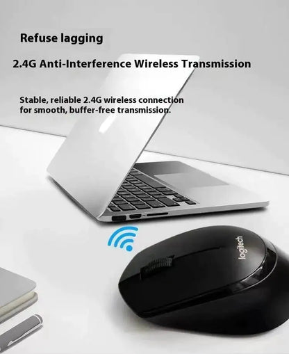 Logitech M330 Professional Office Mouse, Compact, Quiet, Convenient to Carry, Comfortable to Touch, Specifically Designed