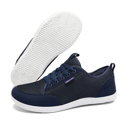 Wide Toe Barefoot Shoes for Men New Fashion Breathable Barefoot Sports Sneakers Outdoor Trail Running Minimalist Walking Shoes