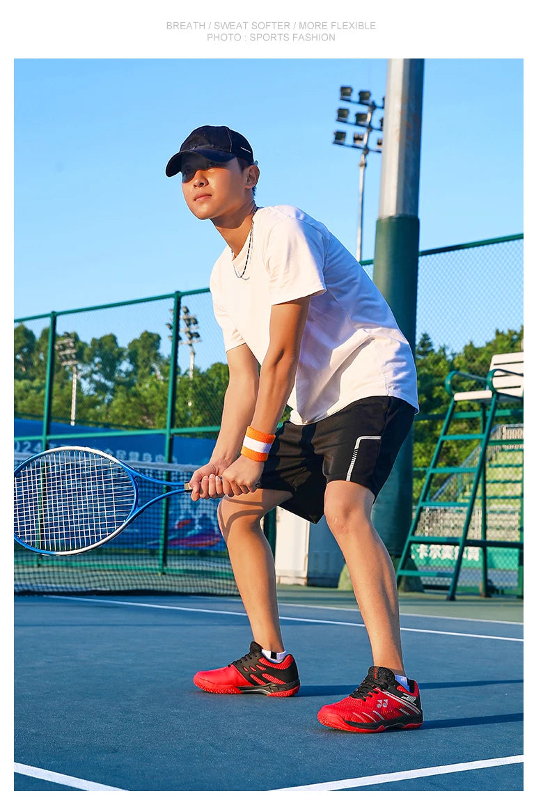 New Professional Badminton Shoes Sneakers Mens Breathable Anti-slip Tennis Sport Shoes for Men Women Training Sneakers