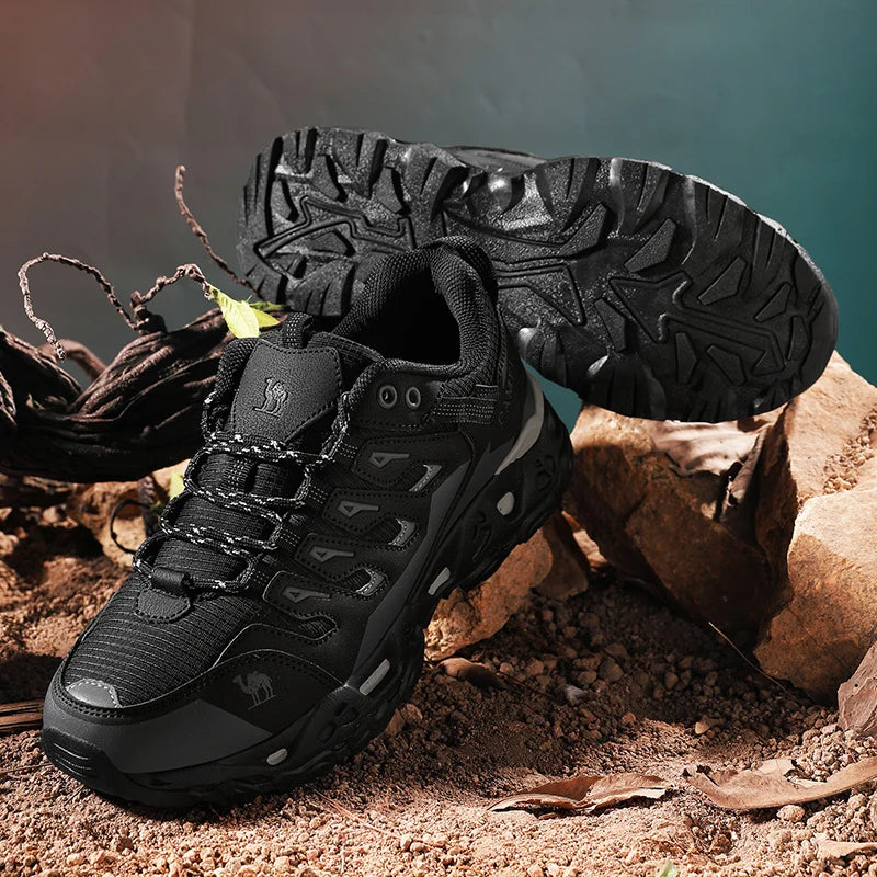 Men Women Hiking Shoes Non-slip Trekking Outdoor Sneakers Sports Shoes Camping Training Jogging Breathable Climbing Trail Shoes