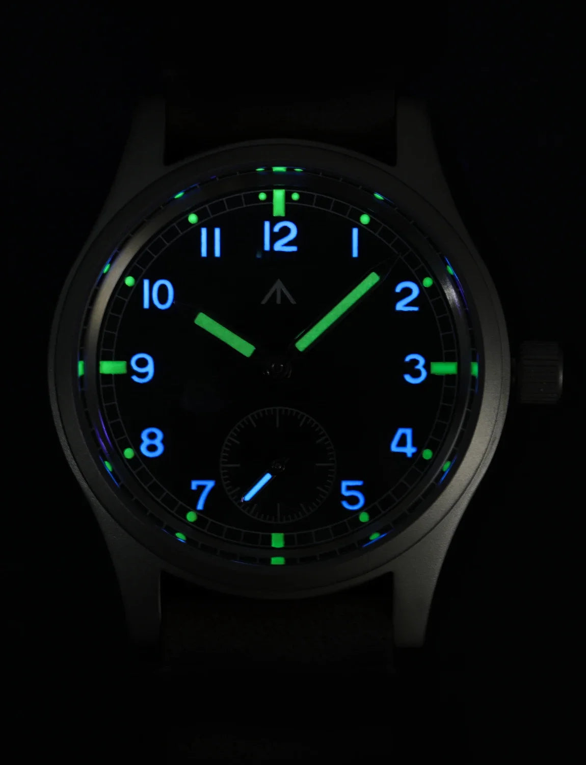 Militado D12 Quartz Watch Men VD78 Movement Domed Sapphire Crystal V2 Clear AR Coating Wristwatch 10Bar Water Resistance Watches