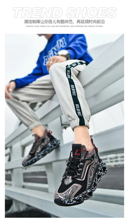 Shoes men Sneakers Male casual Mens Shoes tenis Luxury shoes Trainer Race Breathable Shoes fashion loafers running Shoes for men
