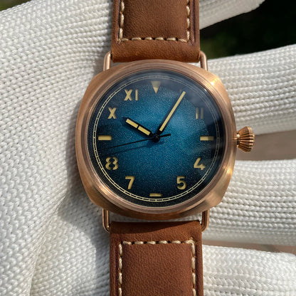 STEELFLIER Official SF760S Luxury Bronze Mechanical Watch NH35 Movt Sapphire Crystal Swiss Luminous 20Bar Waterproof Wristwatch