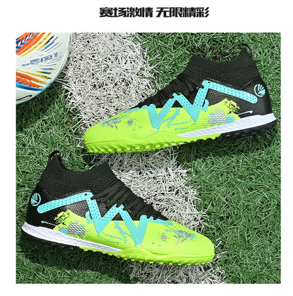 Men New TF Football Boots Society Professional Comfortable Top Quality Male Soccer Shoes Adult Casual Ultralight Football Shoes